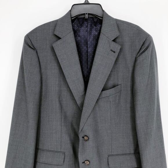 ALTON LANE Mercantile Suit Jacket 46R Grey Tailored Fit Blazer Sports Coat NWOT - Picture 5 of 8